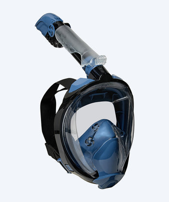Watery full face dykkemaske til voksne - Ocean Pro - Mørkeblå