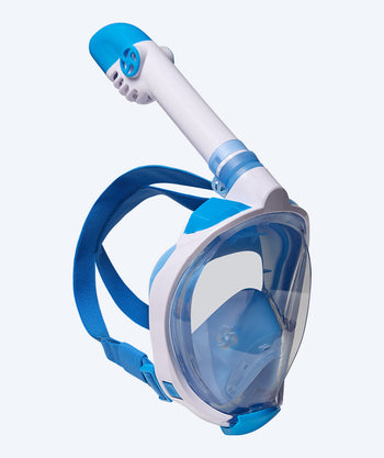 Watery full face dykkemaske til barn - Ocean Pro - Blå