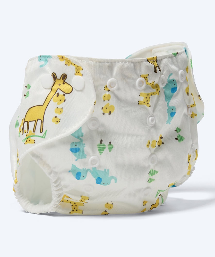 Watery badeble - Ondine - Hvit med trykk