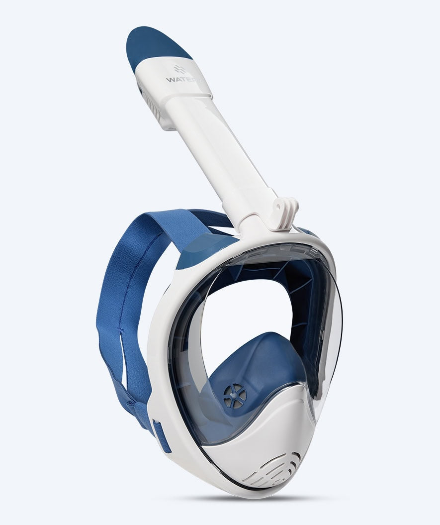 Watery full face snorkelmaske til voksne - Oxygen - Blå