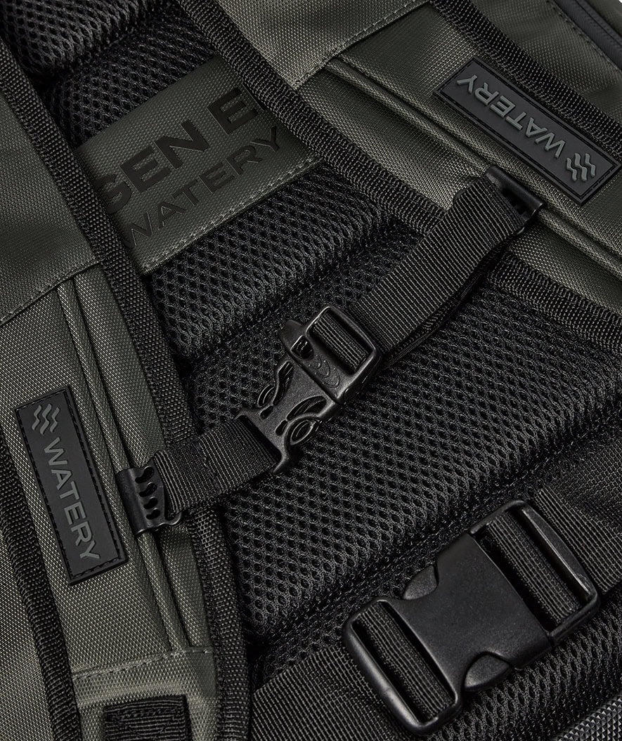 Watery svømmesekk - Oxygen Elite 45L - Mørkegrøn