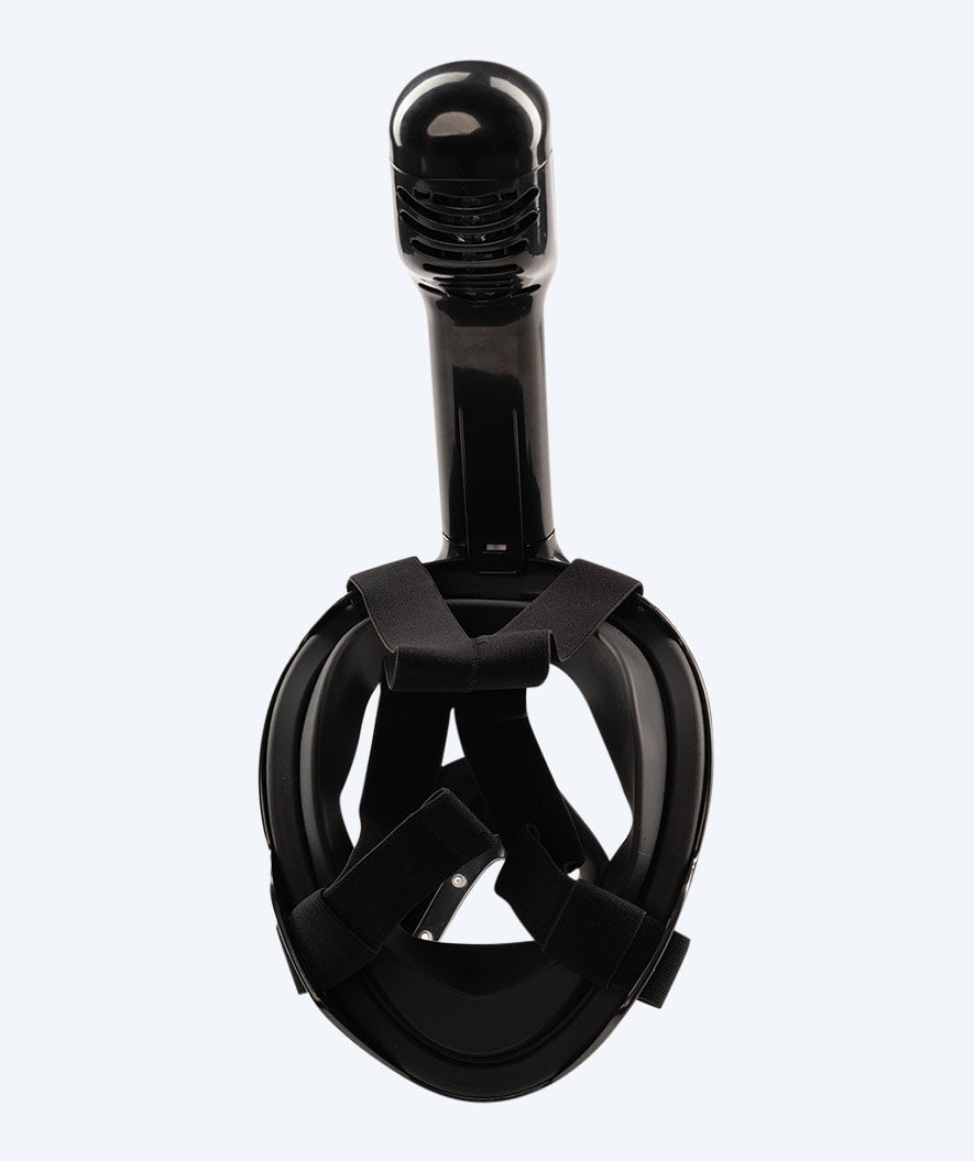 Watery full face snorkelmaske til voksne - Oxygen - Svart