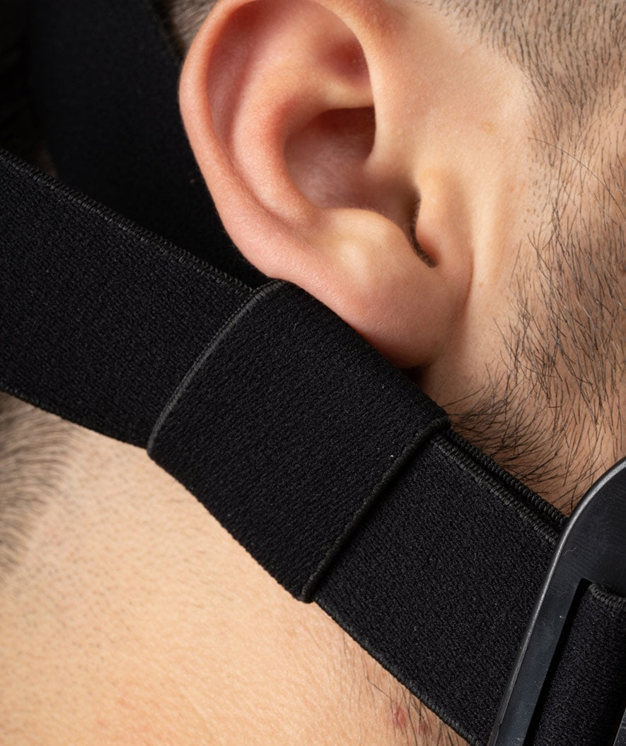 Watery full face snorkelmaske til voksne - Oxygen - Svart