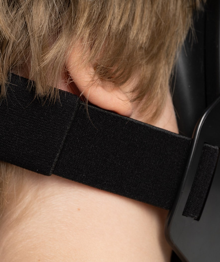 Watery full face snorkelmaske til barn - Oxygen - Svart