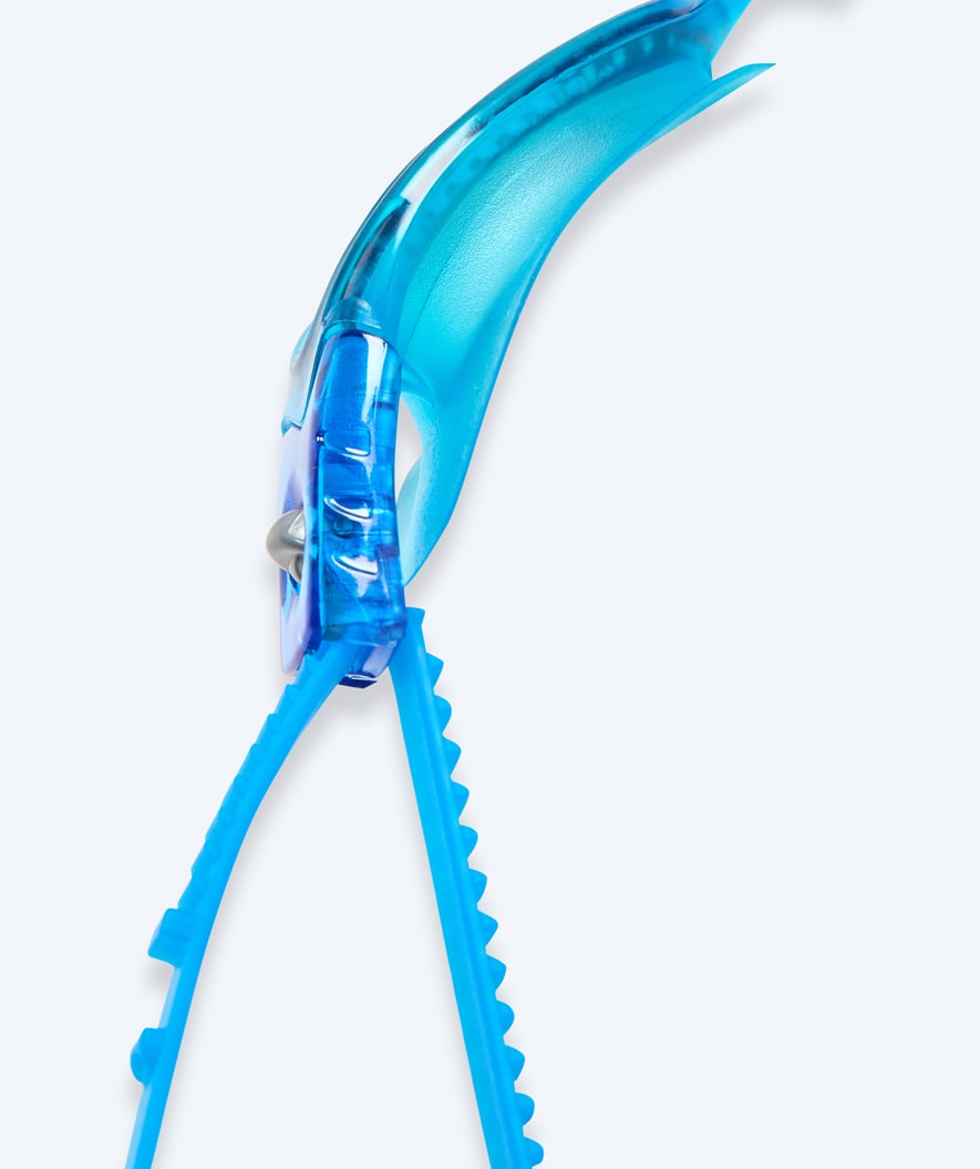 Watery svømmebriller til barn - Pacific - Blå (Smoke linse)