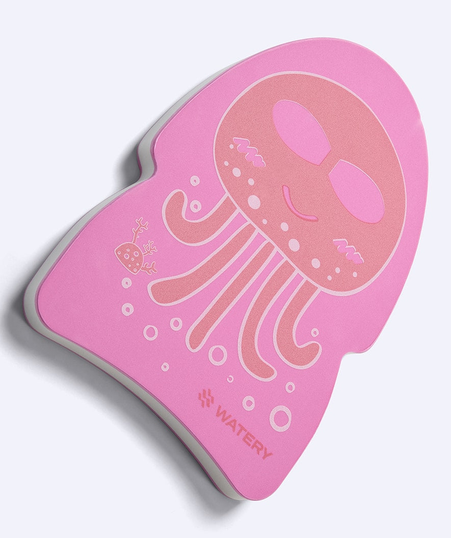 Watery svømmeplate til barn - Pebbles - Rosa