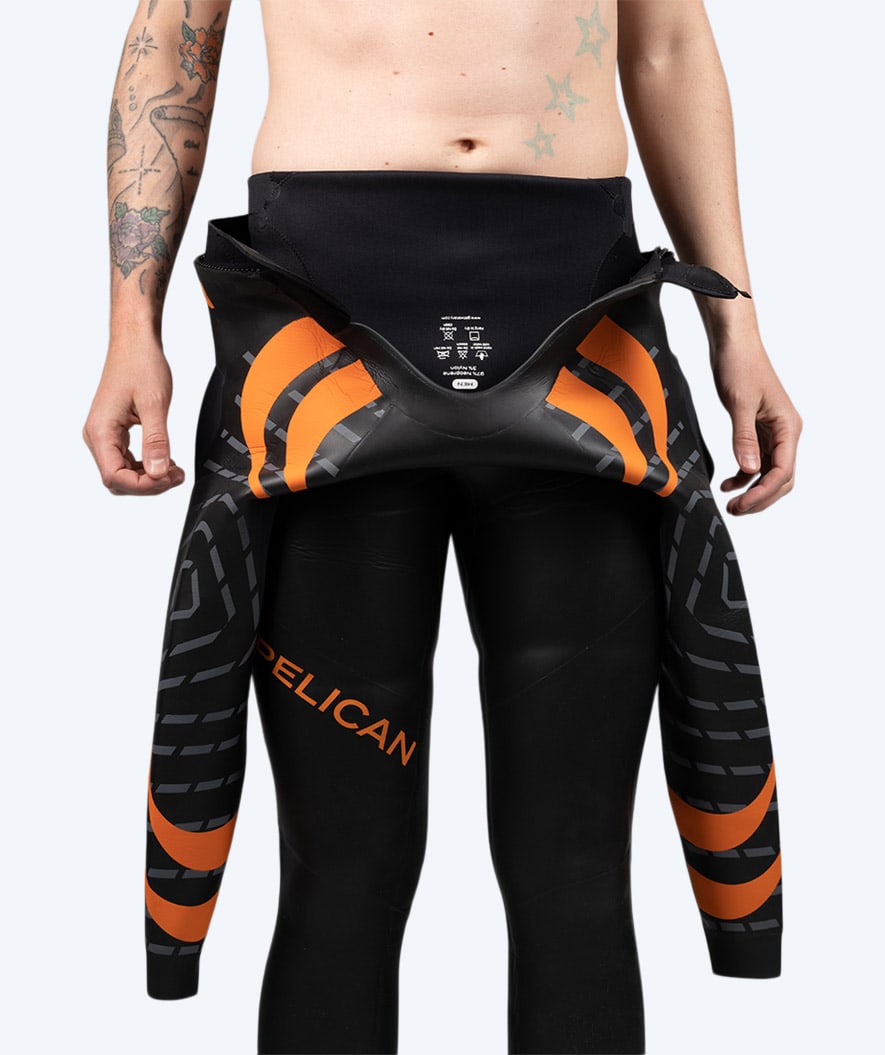 Watery våtdrakt til menn - Pelican - Oransje