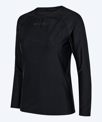 Watery UV-trøye til dam - Remington Long Sleeve Rashguard - Svart