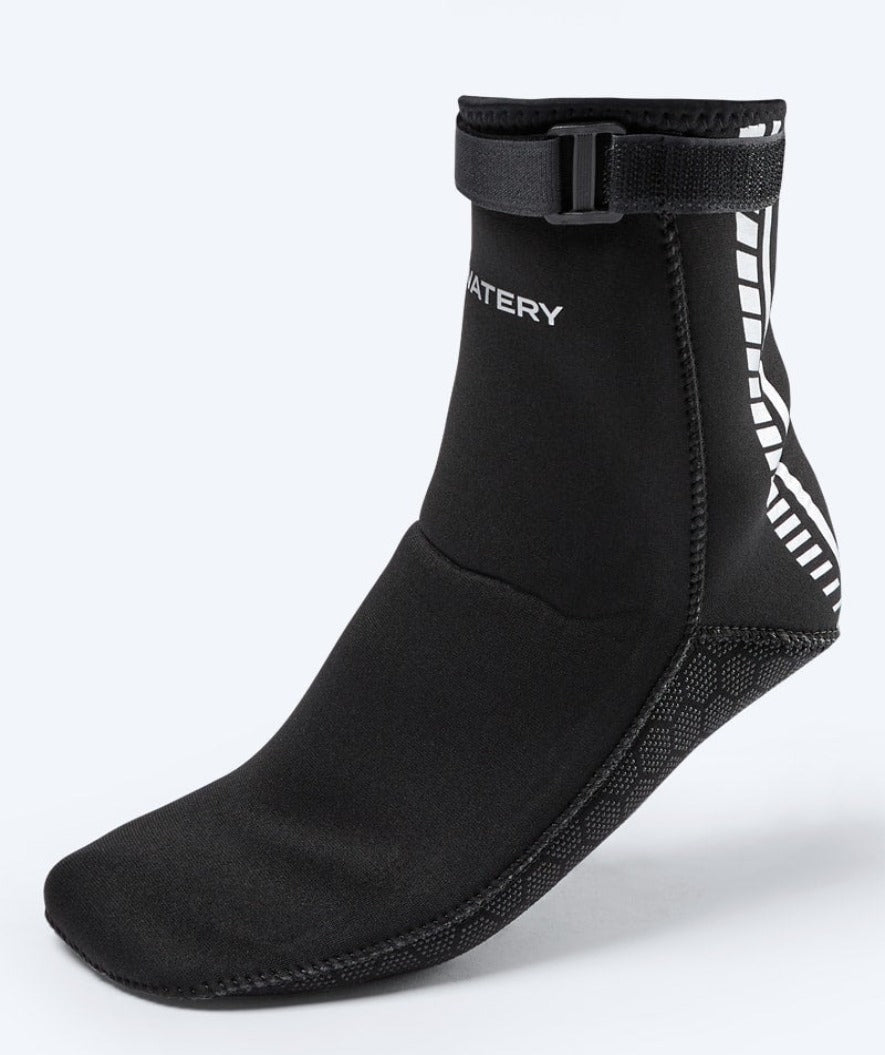 Watery neoprensokker til åpent vann - Reptile (3 mm) - Svart