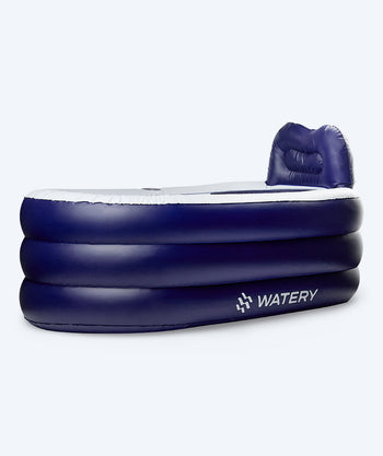 Watery oppblåsbart badekar - Seal Real - Mørkeblå