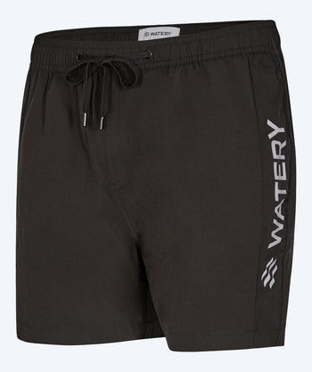 Watery badeshorts til menn - Signature Eco - Svart