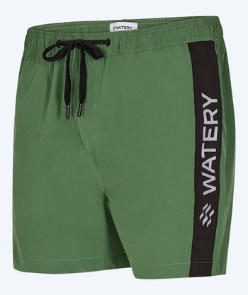 Watery badeshorts til menn - Signature Eco - Dust Green