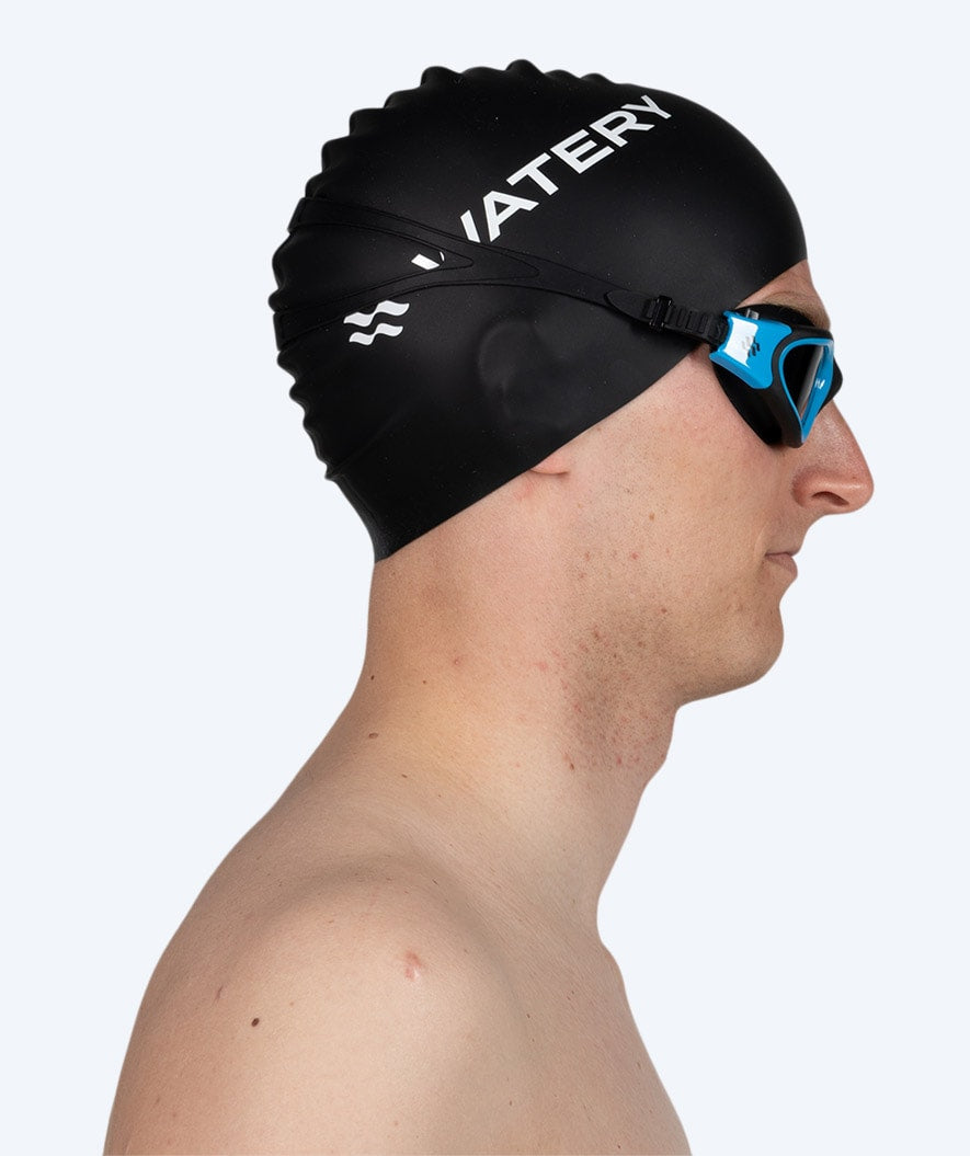 Watery badehette (fra 10 år) - Signature - Svart