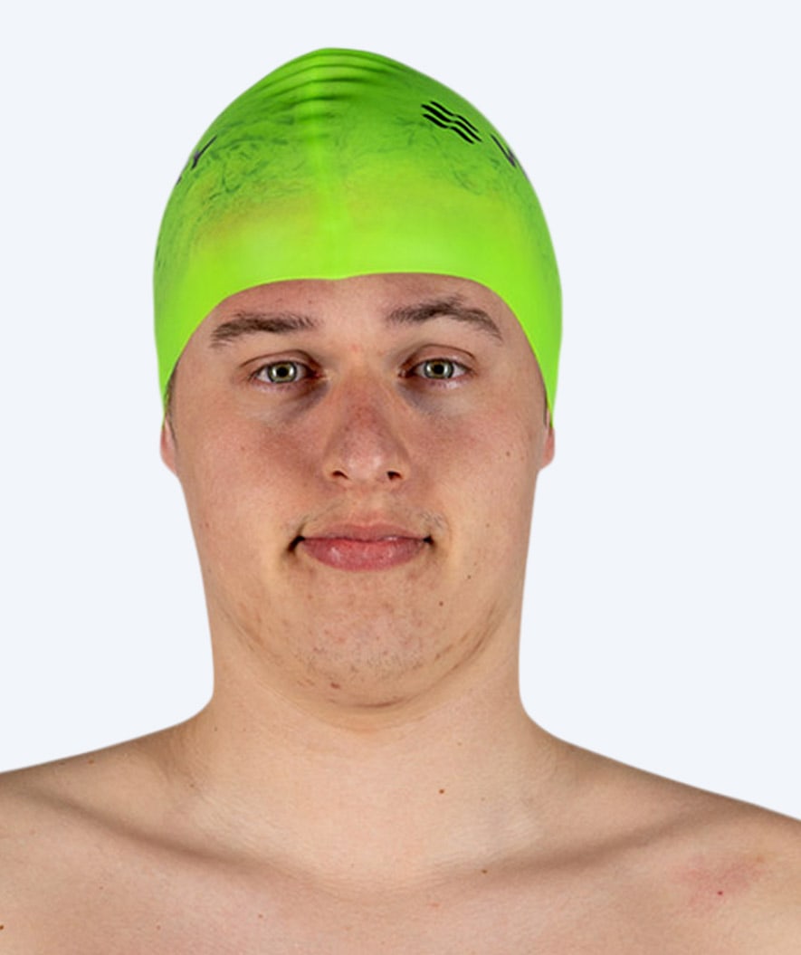 Watery badehette (fra 10 år) - Signature - Fluo grønn