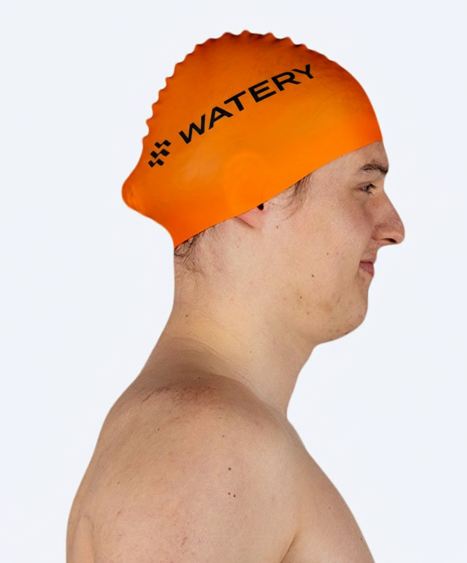 Watery badehette (fra 10 år) - Signature - Oransje
