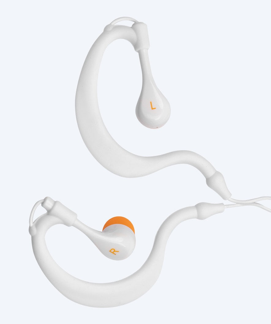 Watery vanntette MP3 øretelefoner - Storm - Svart