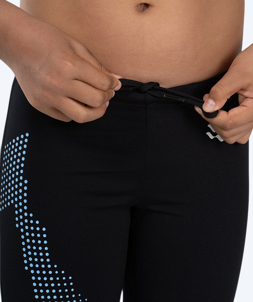 Watery lange badebukser til gutter - Surfy Eco - Blue Picks