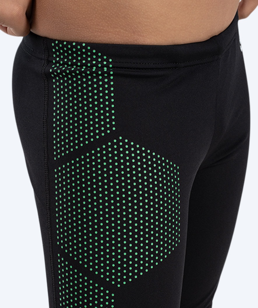 Watery lange badebukser til gutter - Surfy Eco - Green Corner