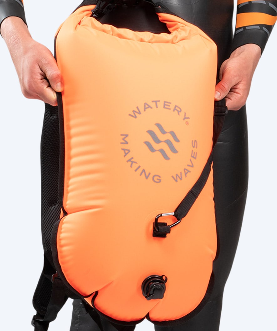 Watery svømmebøye - Swim&Run 35L - Oransje