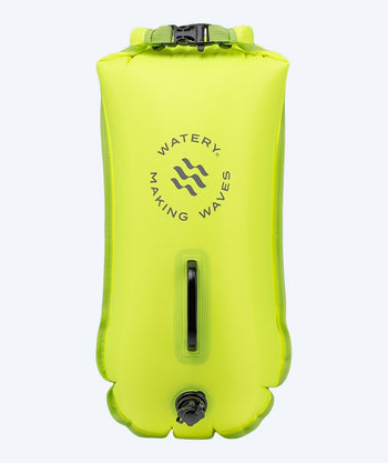 Watery svømmebøye - Swim Buoy & Dry Bag 28L - Fluo Gul