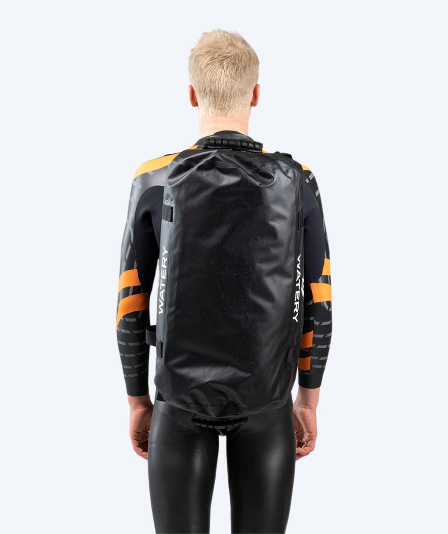 Watery vanntett dufflebag - Swim 50L - Svart