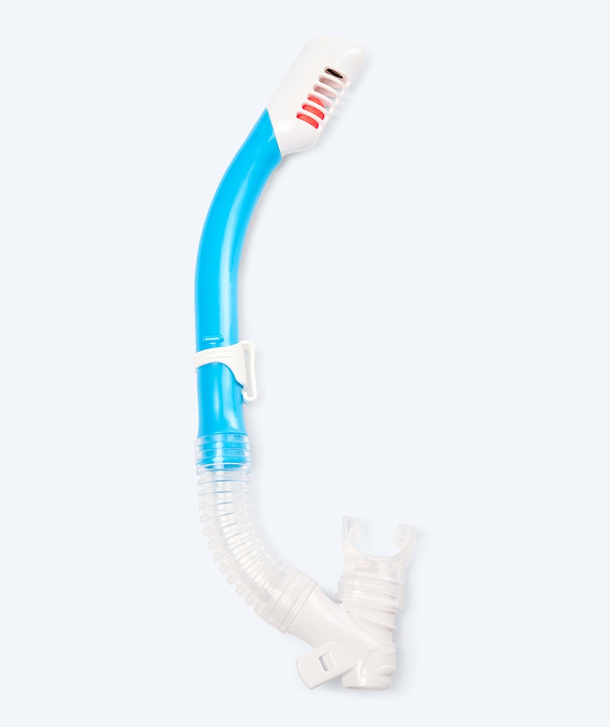 Watery Combo snorkelsett til barn - Triton Full-dry - Lyseblå