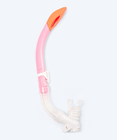 Watery semi-dry snorkel til barn - Triton - Rosa