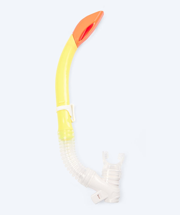 Watery semi-dry snorkel til barn - Triton - Gul