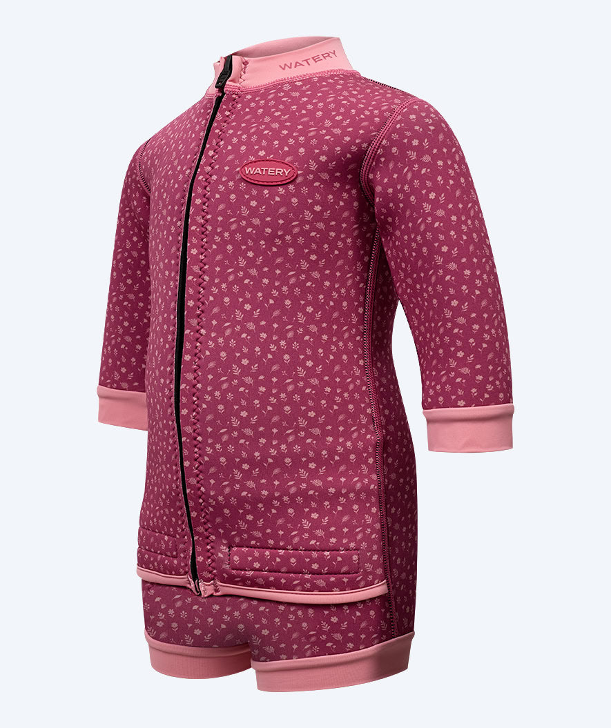 Watery våtdrakt til baby - Tropical Wrap'n Nappy - Atlantic Rosa