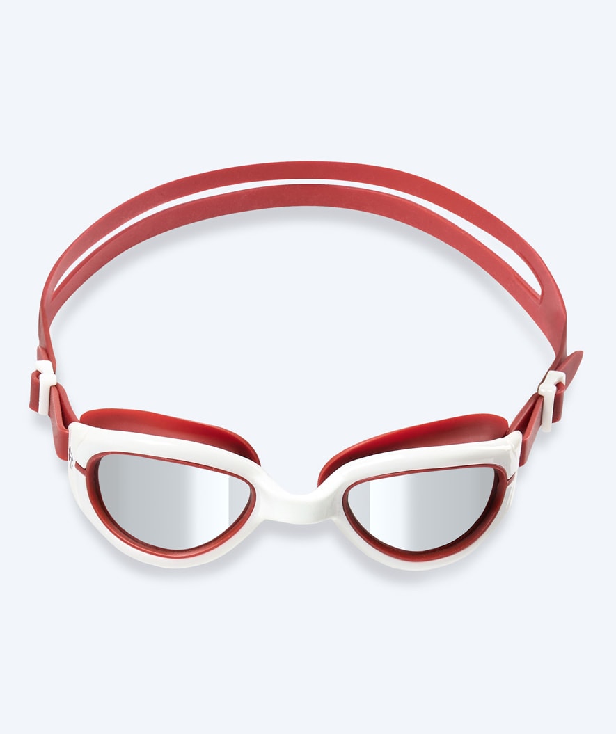 Watery svømmebriller til barn - Wade Mirror - Brun/sølv