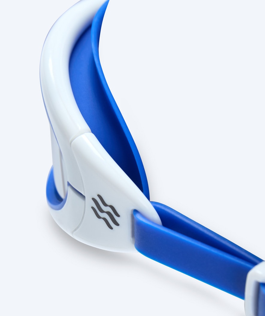 Watery mosjonssvømmebriller - Wade Mirror - Blå/sølv