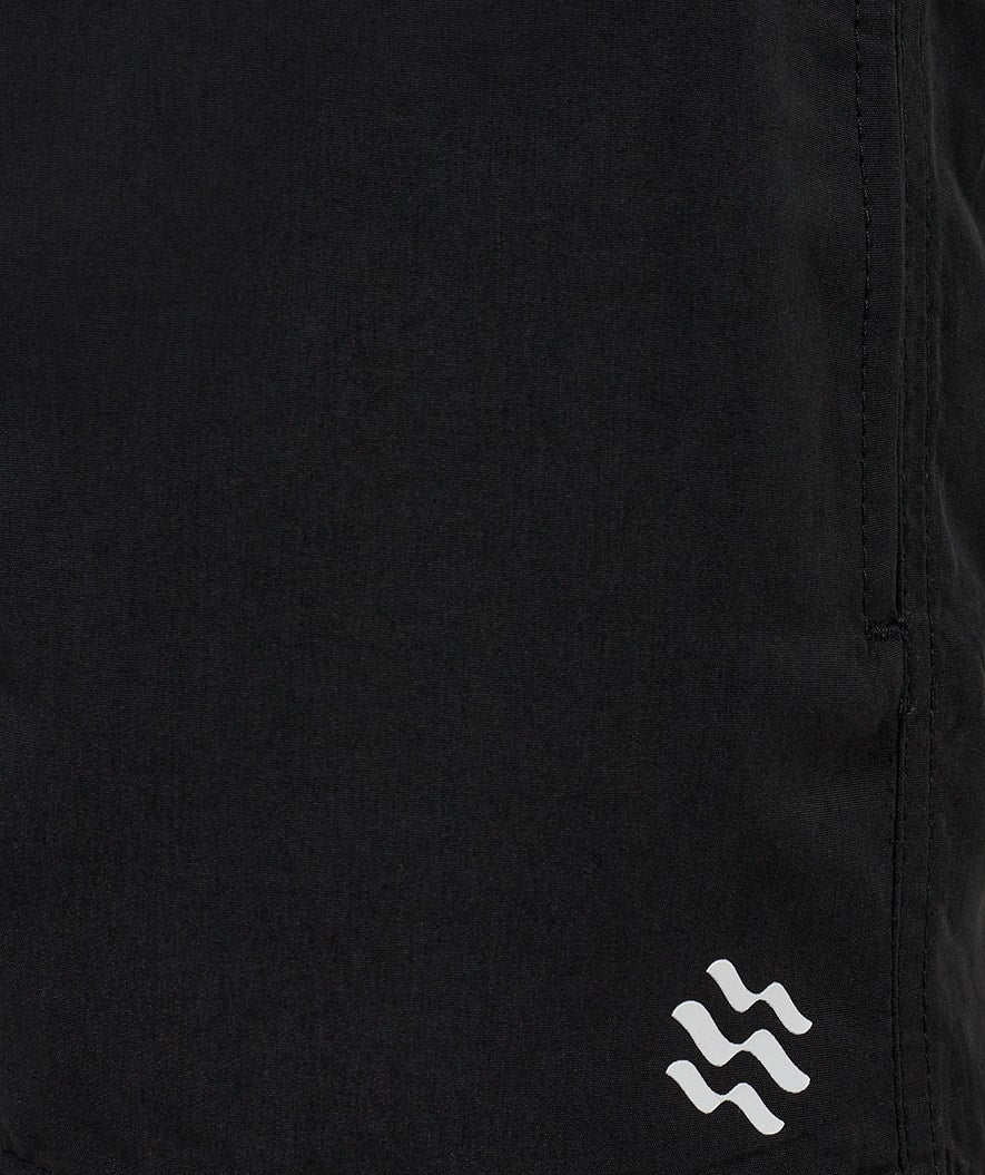 Watery badeshorts til gutter - Waverly - Svart