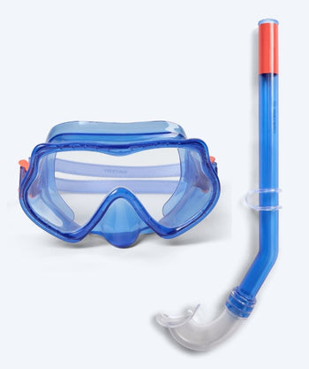 Watery Combo snorkelsett til barn (4-10) - Winslet - Blå