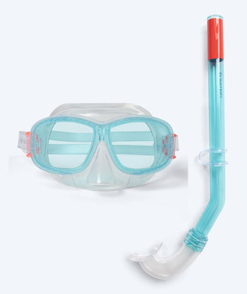 Watery Combo snorkelsett til barn (4-10) - Wyre - Hvit/blå
