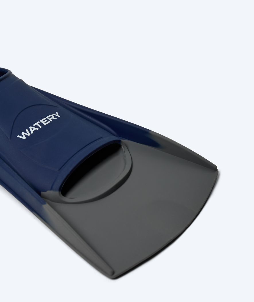 Watery korte svømmeføtter - Shimmer - Mørkeblå