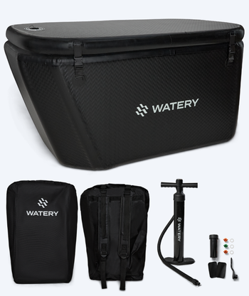 Watery oppblåsbart isbad - Ace - Svart