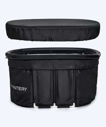 Watery oppblåsbart isbad - Hero Max - Svart