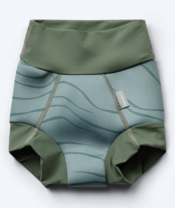 Watery bleiebadebukser til barn - Neoprene Swim Nappy - Grønn