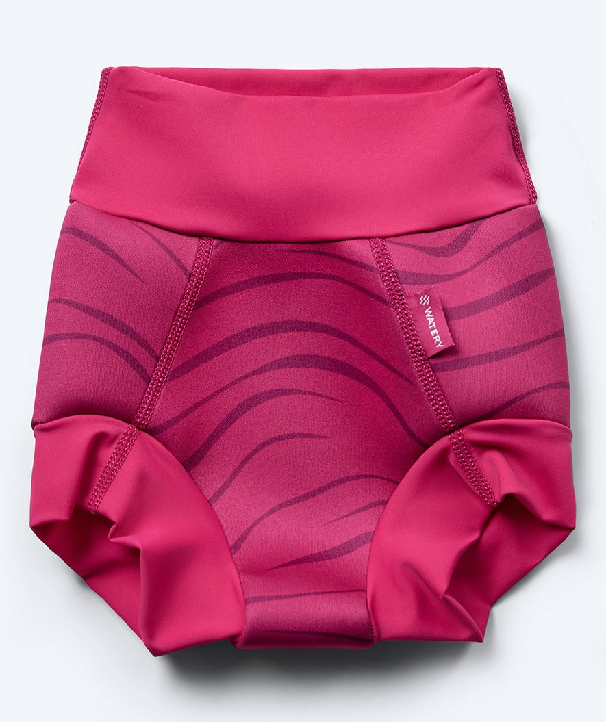 Watery bleiebadebukser til barn - Neoprene Swim Nappy - Rosa