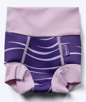 Watery bleiebadebukser til barn - Neoprene Swim Nappy - Fjord Purple