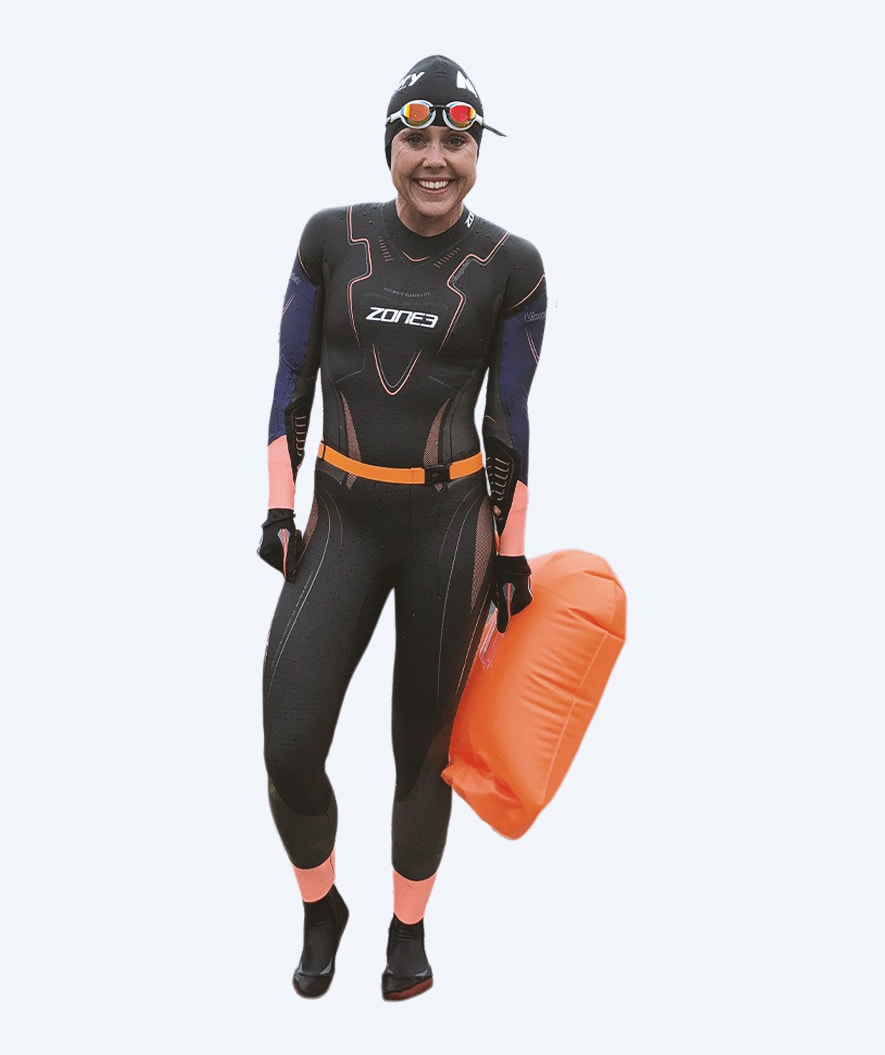 ZONE3 neopren hansker - Neopren (2mm) - Svart/rød