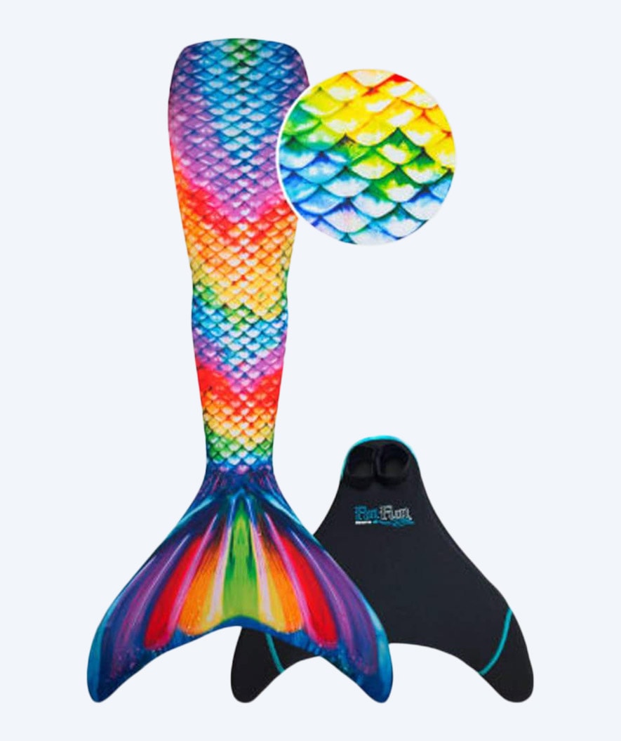 Fin Fun havfruehale til voksne - Sett - Rainbow Reef