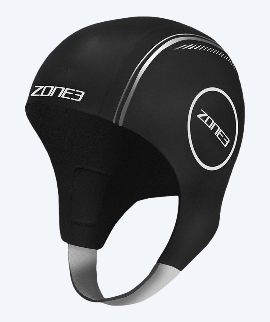 ZONE3 neoprenhette - (4mm) - Svart/sølv
