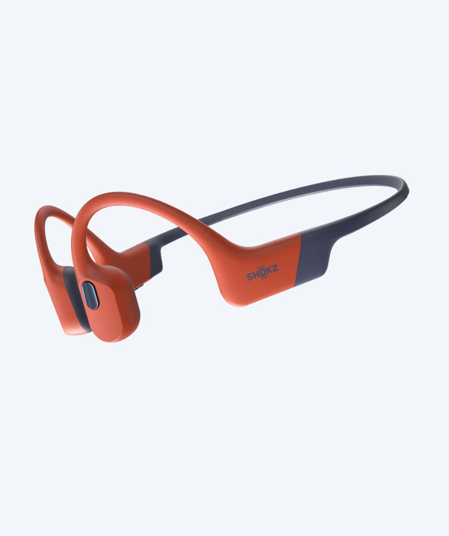 Shokz vanntett MP3 spiller - OpenSwim Pro - Rød