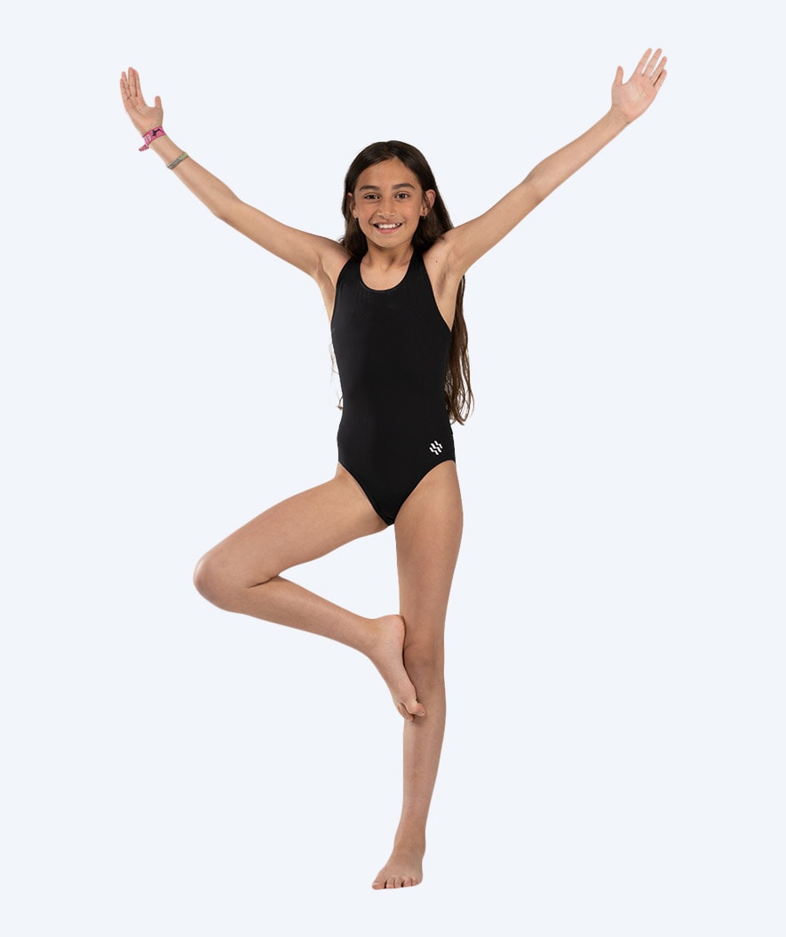 Watery badedrakt til jenter - Eco Pool Party - Svart