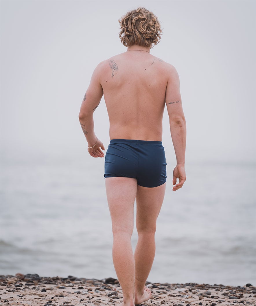 Watery aquashorts til menn - Flaming Vegas Eco - Mørkeblå