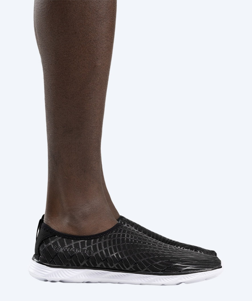 Watery badesko til voksne - Kawaii - Svart