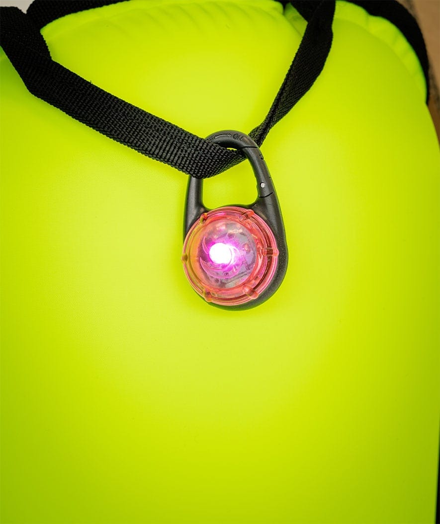 Watery vanntett LED lys til svømmebag - Pro - Hvit