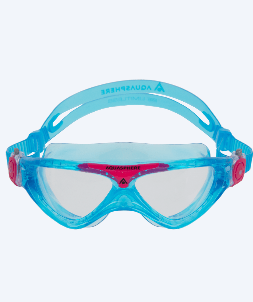 Aquasphere svømmemaske junior (6-12) - Vista - Klar/rosa