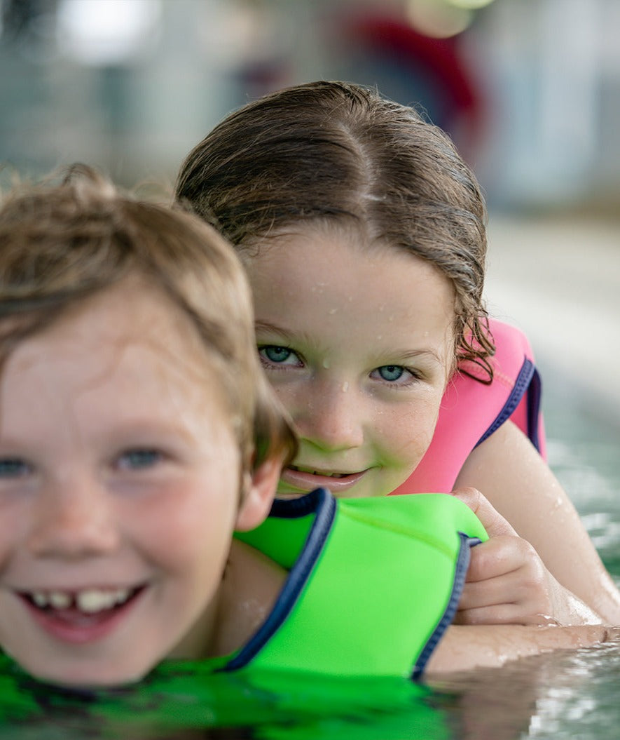 Watery svømmevest til barn (2-8) - Basic - Grønn